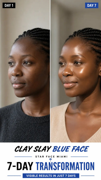 Clay Slay Blue Face™ 7-Day Transformation Glow Mask