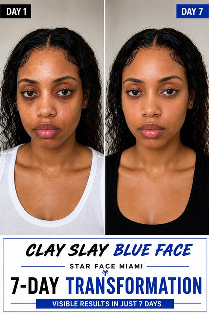 Clay Slay Blue Face™ 7-Day Transformation Glow Mask